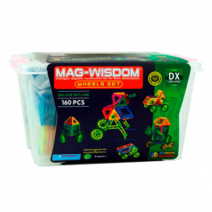 Магнитный конструктор MAG-WISDOM 160 деталей (KBS-160)