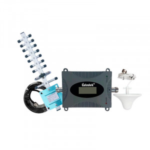 Усилитель сигнала связи Lintratek 1800 MHz (для 2G/4G) 65 dBi, кабель 10 м., комплект